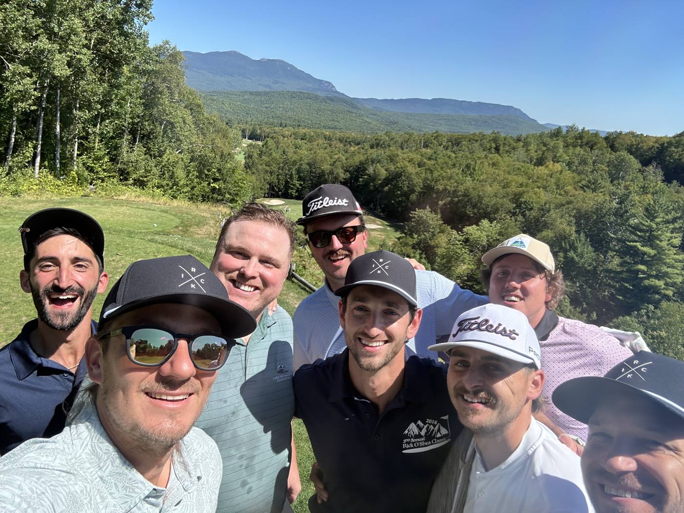 The boys in action at the Rick O'Shea Classic