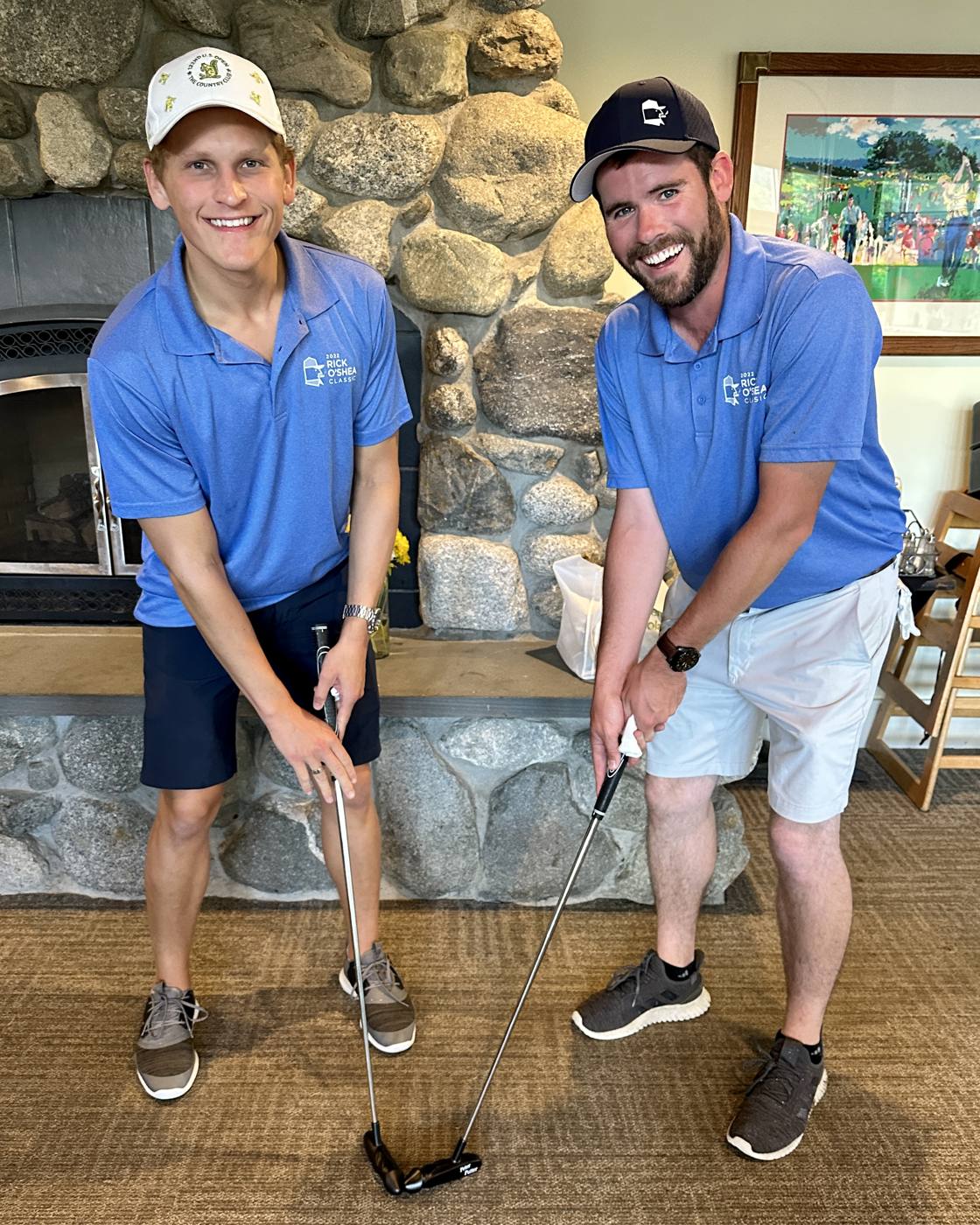 The boys in action at the Rick O'Shea Classic