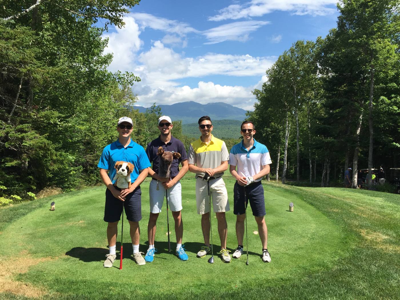 The boys in action at the Rick O'Shea Classic