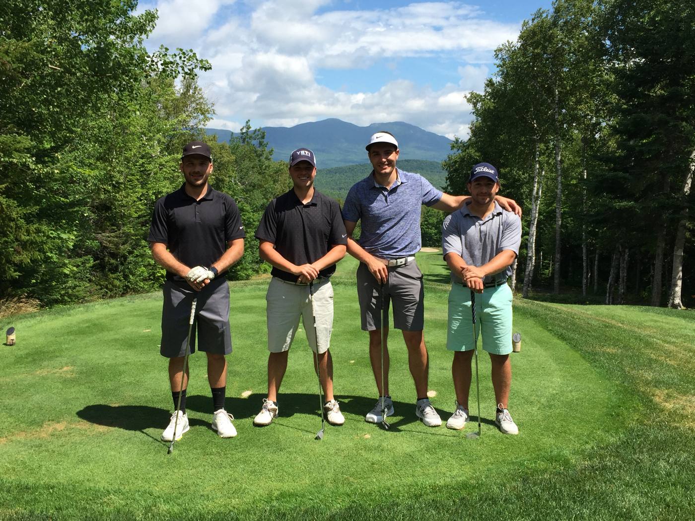 The boys in action at the Rick O'Shea Classic